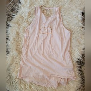 Calia tank, pink w/rose gold label